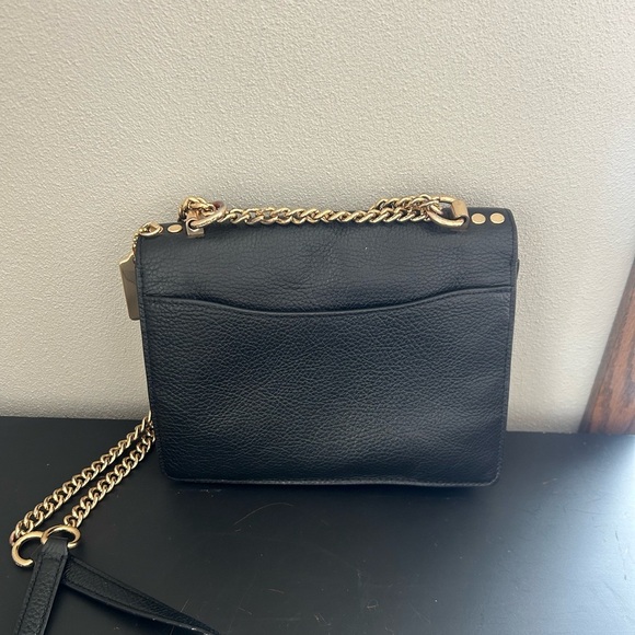 Coach Klare Diary Embroidered Black Leather Crossbody Bag C8283 - Picture 13 of 15